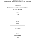 Cover page: School (Districts) of Democracy: Collective Stakeholder Engagement under California’s Local Control Funding Formula