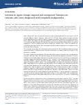 Cover page: Survival in Agent Orange exposed and unexposed Vietnam-era veterans who were diagnosed with lymphoid malignancies
