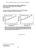 Cover page: Correction to "Measurements of the diffusion coefficients of CFC-11 and CFC-12 in pure water and seawater"� by M. Zheng et al.