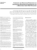 Cover page: Community and Healthcare Perspectives on Implementing Hypertension Interventions for a Multiethnic Safety-Net Population.