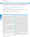 Cover page: Serum phosphorus and association with anemia among a large diverse population with and without chronic kidney disease.