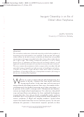 Cover page: Insurgent citizenship in an era of global urban peripheries