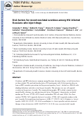 Cover page: Risk factors for recent nonfatal overdose among HIV-infected Russians who inject drugs