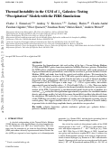 Cover page: Thermal instability in the CGM of L⋆ galaxies: testing ‘precipitation’ models with the FIRE simulations