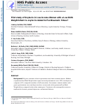 Cover page: A Pilot Study of Oxytocin in Low-Income Women With a Low Birth-Weight Infant