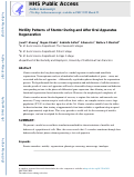 Cover page: Analysis of Motility Patterns of Stentor During and After Oral Apparatus Regeneration Using Cell Tracking.