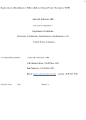 Cover page: Representative enrolment of older adults in clinical trials: the time is now