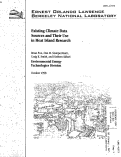 Cover page: Existing climate data sources and Their Use in Heat Island Research