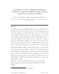 Cover page: Quantifying the effect of multiple load flexibility strategies on commercial building electricity demand and services via surrogate modeling