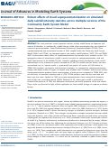 Cover page: Robust effects of cloud superparameterization on simulated daily rainfall intensity statistics across multiple versions of the Community Earth System Model