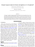 Cover page: Principal Component Analysis for Extremes and Application to US Precipitation Principal Component Analysis for Extremes and Application to US Precipitation