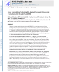 Cover page: Bone remodeling following MR-guided focused ultrasound: Evaluation with HR-pQCT and FTIR