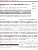 Cover page: Excess mortality in U.S. prisons during the COVID-19 pandemic