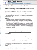 Cover page: Mitochondrial protein turnover: Methods to measure turnover rates on a large scale