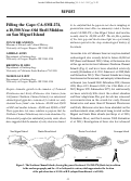 Cover page: Filling the Gaps: CA-SMI-274, a 10,500-Year-Old Shell Midden on San Miguel Island