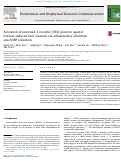 Cover page: Activation of farnesoid X receptor (FXR) protects against fructose-induced liver steatosis via inflammatory inhibition and ADRP reduction