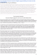 Cover page: Three Interpretative Frameworks: Assessment of English Language Arts-Writing in the Common Core State Standards Initiative