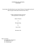 Cover page: Constructing a Broadband Spectroscopic Optical Coherence Tomography System and Improving Spectral Resolution with Phase Plate Theory