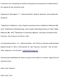 Cover page: Risk of Gonococcal Infection During Vaginal Exposure is Associated With High Vaginal pH and Active Menstruation