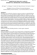 Cover page: Sorption of organic gases in residential bedrooms and bathrooms