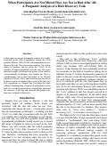 Cover page: When participants are not misled they are not so bad after all: A pragmatic analysis of a rule discovery task