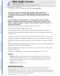 Cover page: The association of C-reactive protein with subclinical cardiovascular disease in HIV-infected and HIV-uninfected women