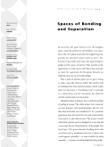 Cover page: Spaces of Bonding and Separation     [Caring About Places]