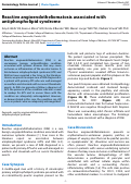 Cover page: Reactive angioendotheliomatosis associated with antiphospholipid syndrome