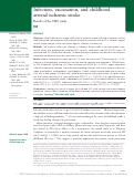 Cover page: Infection, vaccination, and childhood arterial ischemic stroke