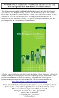 Cover page: Chapter Six Development of Adaptive Tool-Use in Early Childhood Sensorimotor, Social, and Conceptual Factors