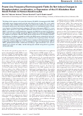 Cover page: Power-line frequency electromagnetic fields do not induce changes in phosphorylation, localization, or expression of the 27-kilodalton heat shock protein in human keratinocytes