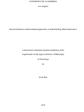 Cover page: Basic mechanisms and translational approaches to understanding effort-based choice