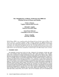 Cover page: The Changing Face of Money: Preferences for Different Payment Forms in Ghana and Zambia