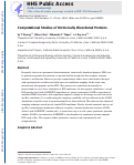 Cover page: Computational Studies of Intrinsically Disordered Proteins