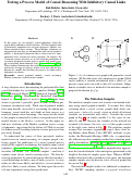 Cover page: Testing a Process Model of Causal Reasoning With Inhibitory Causal Links