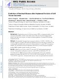 Cover page: Predictors of residual disease after unplanned excision of soft tissue sarcomas