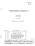 Cover page: IN-BEAM PROTON-GAMMA RAY COINCIDENCE STUDIES USING A LARGE COAXIAL Ge(Li) DETECTOR