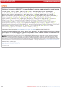 Cover page: Publisher Correction: MEMOTE for standardized genome-scale metabolic model testing