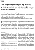 Cover page: Gene replacement in mice reveals that the heavily phosphorylated tail of neurofilament heavy subunit does not affect axonal caliber or the transit of cargoes in slow axonal transport