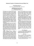 Cover page: Distributed Cognition of a Navigational Instrument Display Task