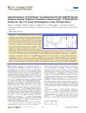 Cover page: Correction to: Photoconversion changes bilin chromophore conjugation and protein secondary structure in the violet/orange cyanobacteriochrome NpF2163g3