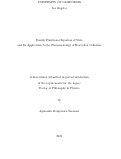 Cover page: Density Functional Equation of State and Its Application to the Phenomenology of Heavy-Ion Collisions