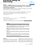 Cover page: Fhl5/Act, a CREM-binding transcriptional activator required for normal sperm maturation and morphology, is not essential for testicular gene expression