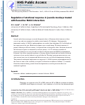 Cover page: Regulation of emotional response in juvenile monkeys treated with fluoxetine: MAOA interactions