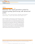 Cover page: Nonlinear XUV signal generation probed by transient grating spectroscopy with attosecond pulses