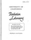 Cover page: NEUTRONS FROM (a, n) SOURCES