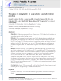 Cover page: The Value of Urodynamics in an Academic Specialty Referral Practice