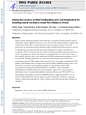 Cover page: Interactive actions of Bdnf methylation and cell metabolism for building neural resilience under the influence of diet