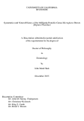 Cover page: Systematics and Natural History of the Millipede-Parasitic Genus Myriophora Brown (Diptera: Phoridae)