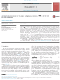 Cover page: Azimuthal anisotropy of charged jet production in sNN=2.76&nbsp;TeV Pb–Pb collisions